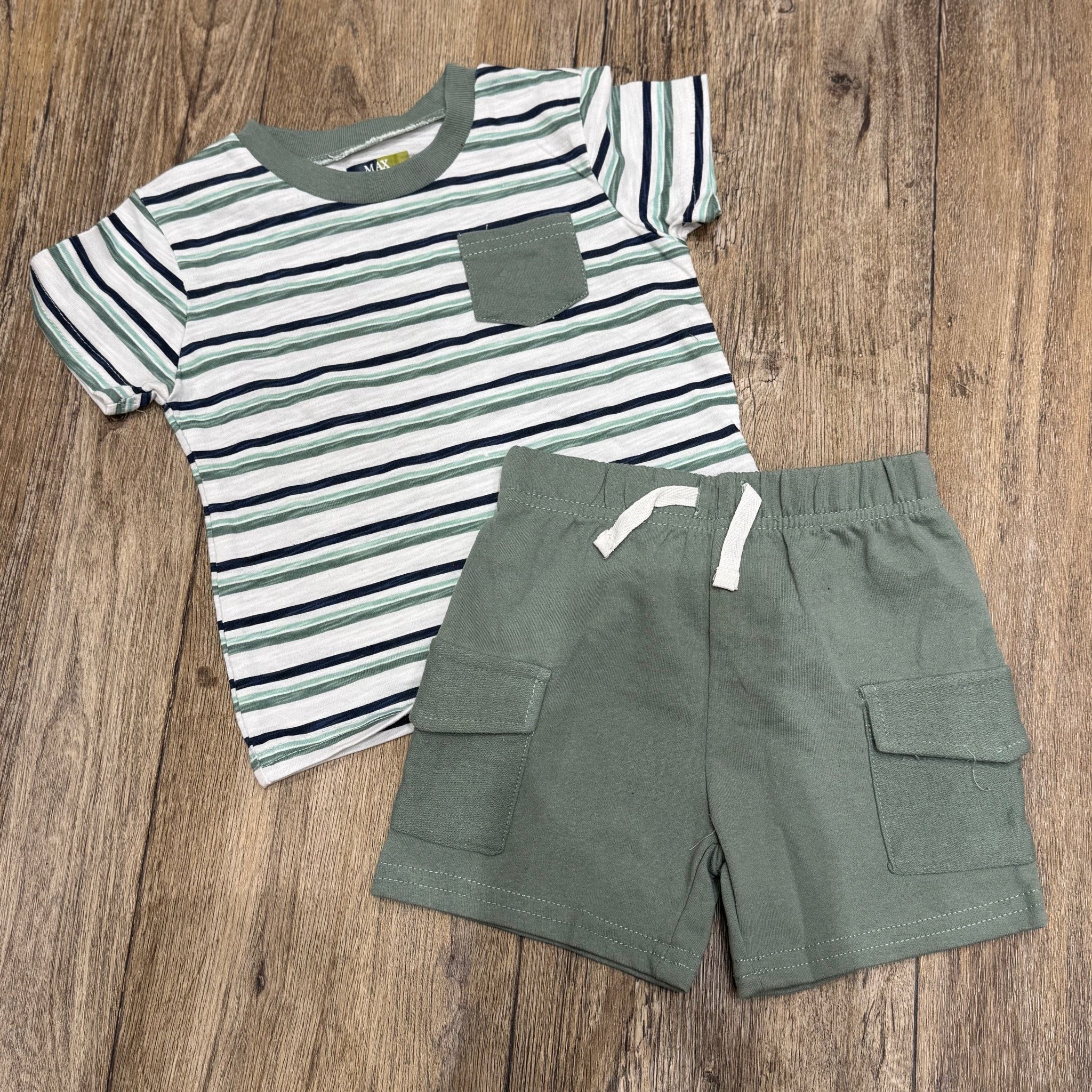 Bộ cotton Max & Marcus dư xịn nhiều màu bé trai size 1-7y