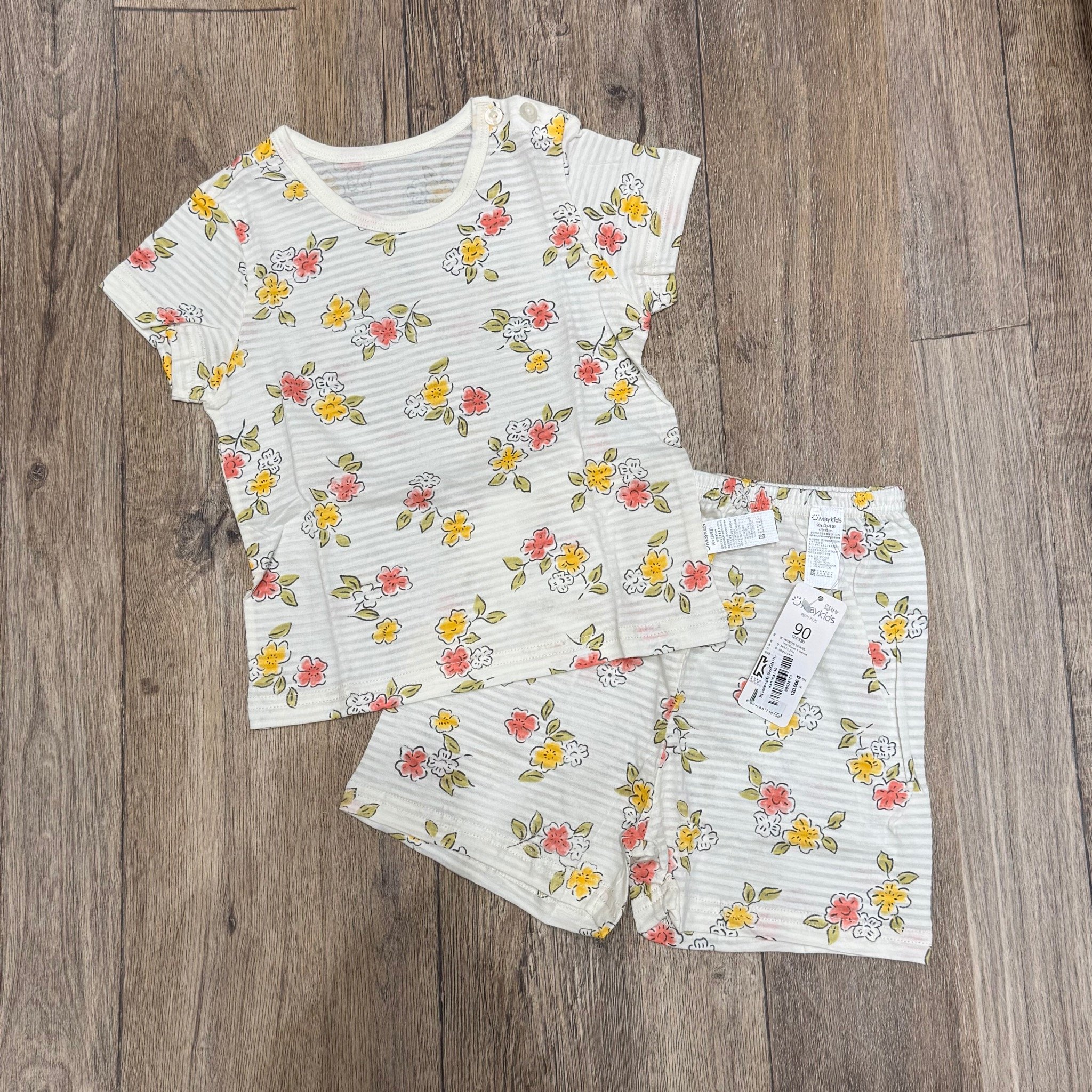 Bộ cotton giấy MayKids nhiều hình cho Bé size 80 - 160
