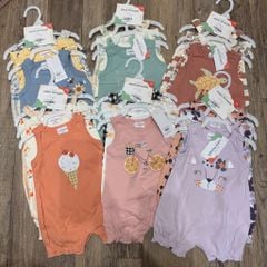 Set 3 body Mimi Threads nhiều mẫu Bé Gái size 3 - 18m