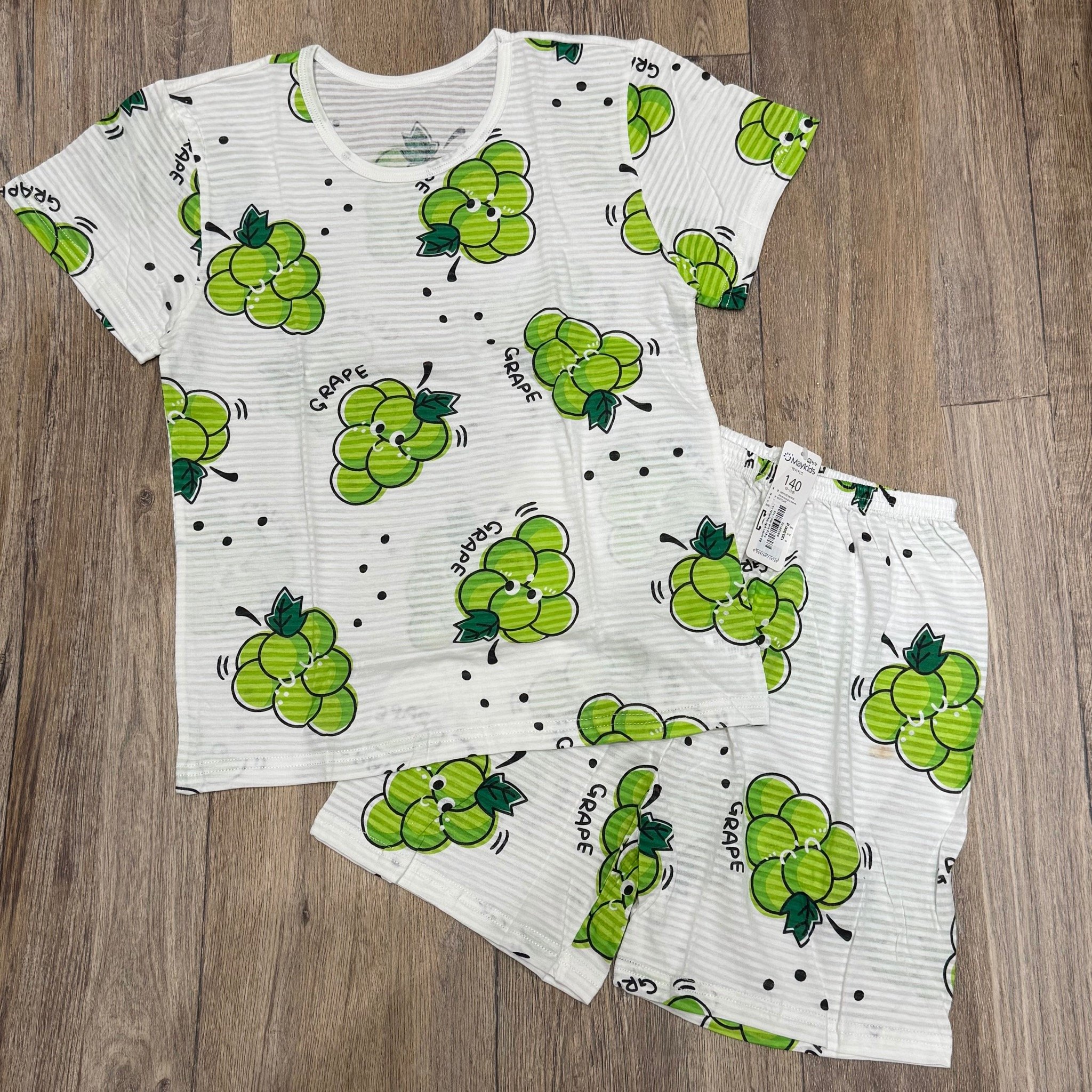 Bộ cotton giấy MayKids nhiều hình cho Bé size 80 - 160