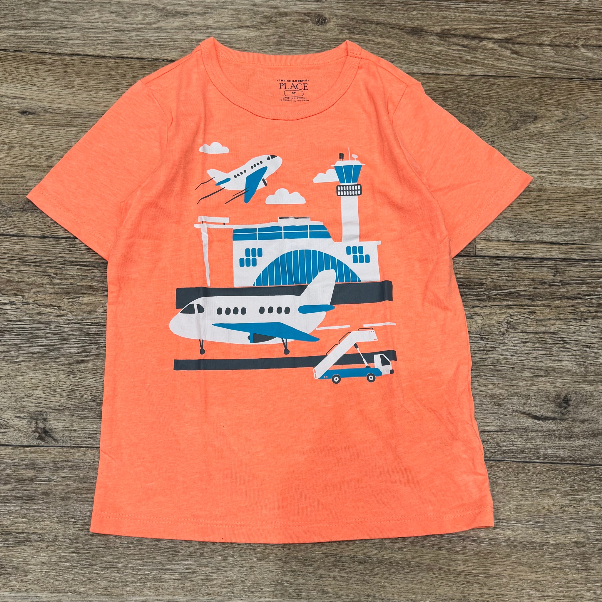 BM3 - Áo cotton cộc tay Place dòng Nhí nhiều mẫu Bé Trai size 12m - 6y