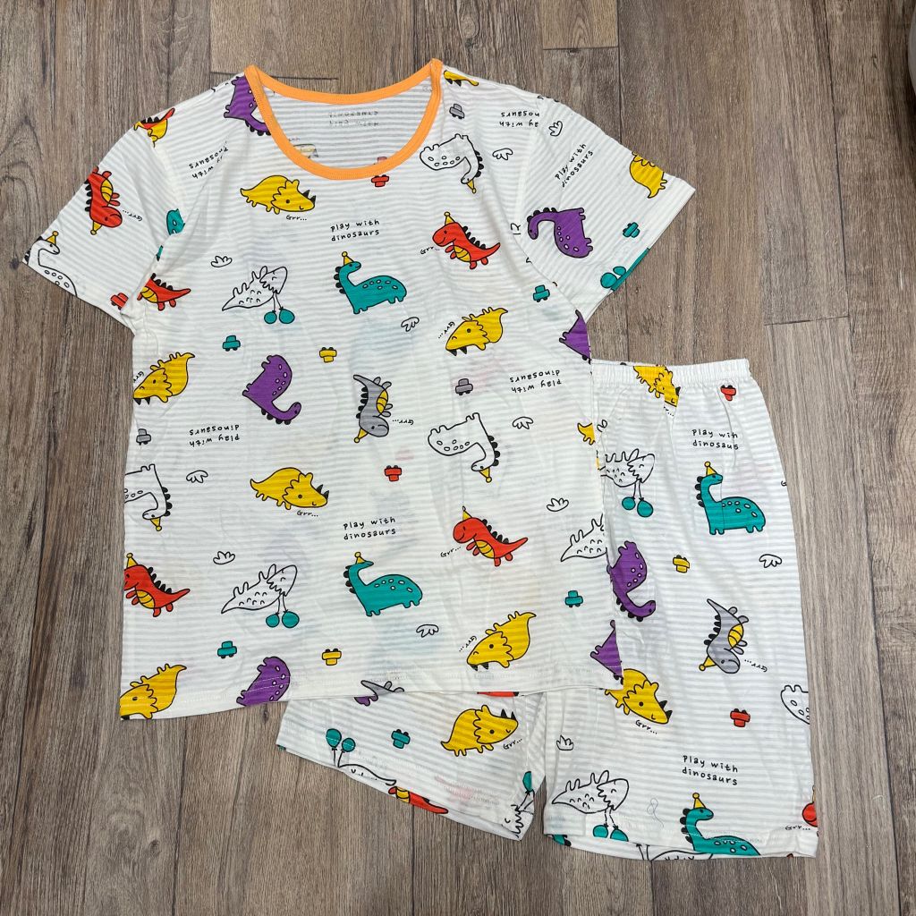 Bộ cotton giấy MayKids nhiều hình cho Bé size 80 - 160