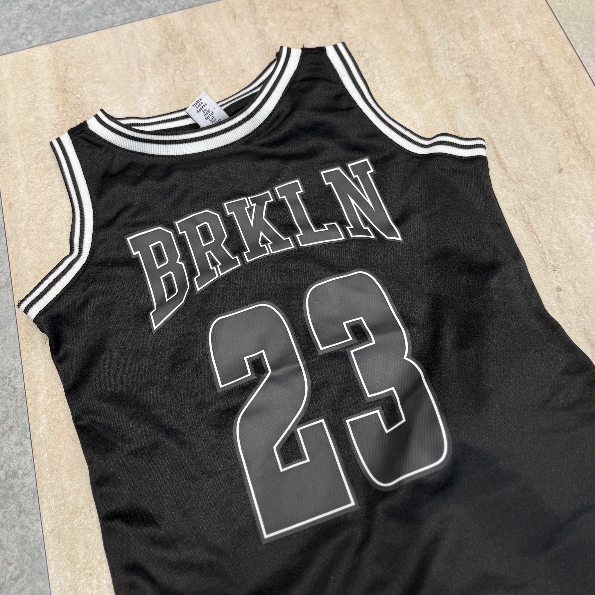Bộ sát nách thể thao Dopo Dopo màu đen Brkln 23 size 2 - 8y