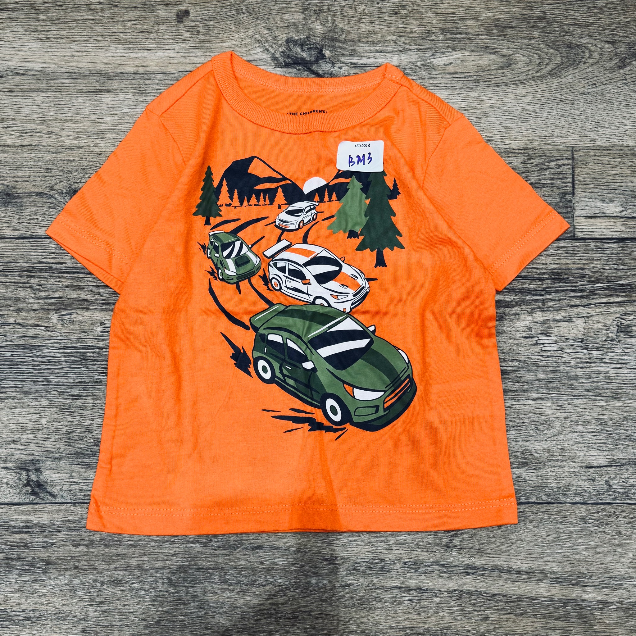 BM3 - Áo cotton cộc tay Place dòng Nhí nhiều mẫu Bé Trai size 12m - 6y
