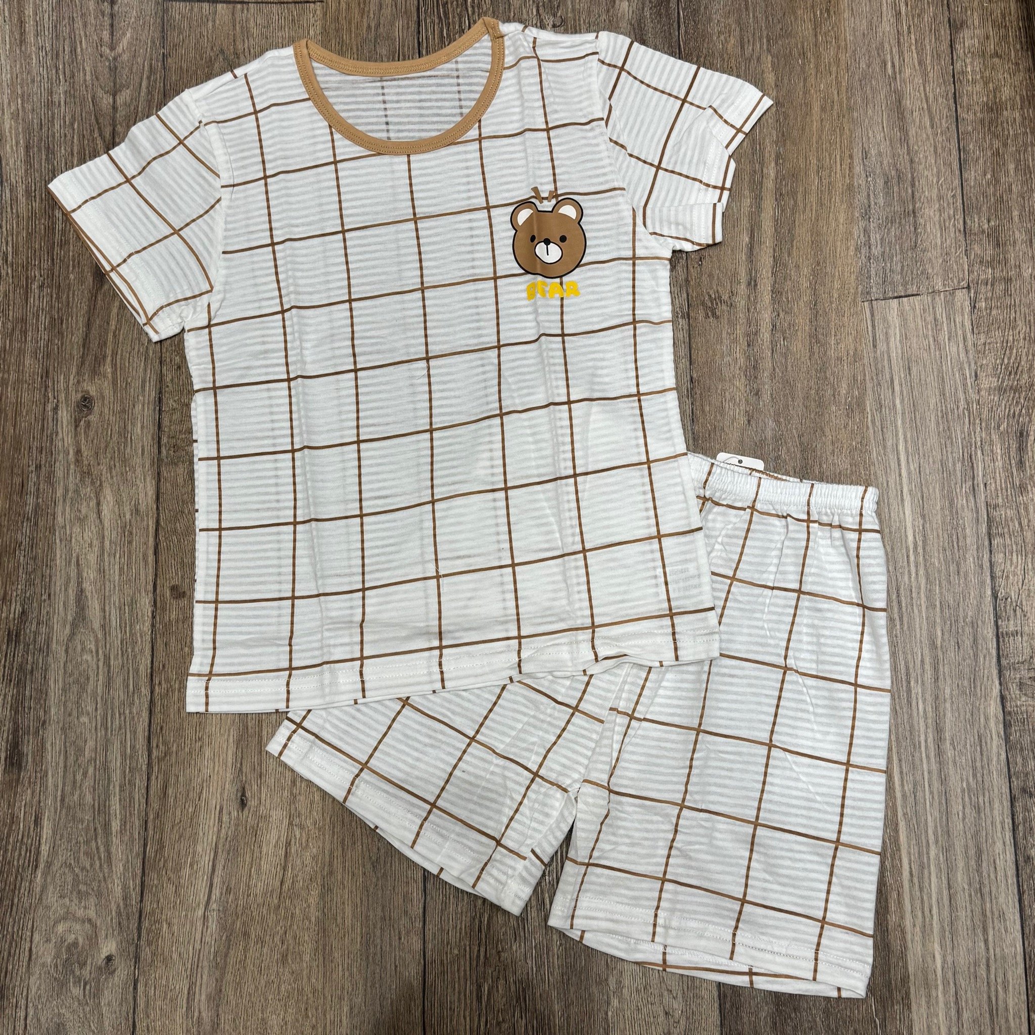 Bộ cotton giấy MayKids nhiều hình cho Bé size 80 - 160
