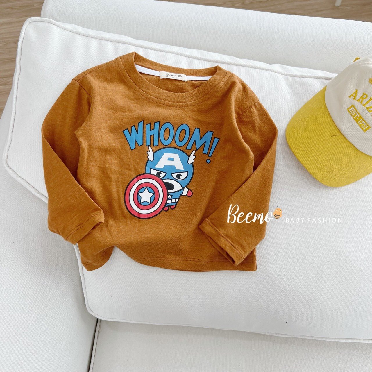 Áo cotton Beemo captain nhiều màu BT