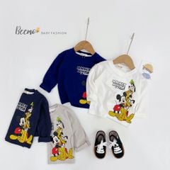 Áo cotton Beemo Mickey Mouse BT nhiều màu