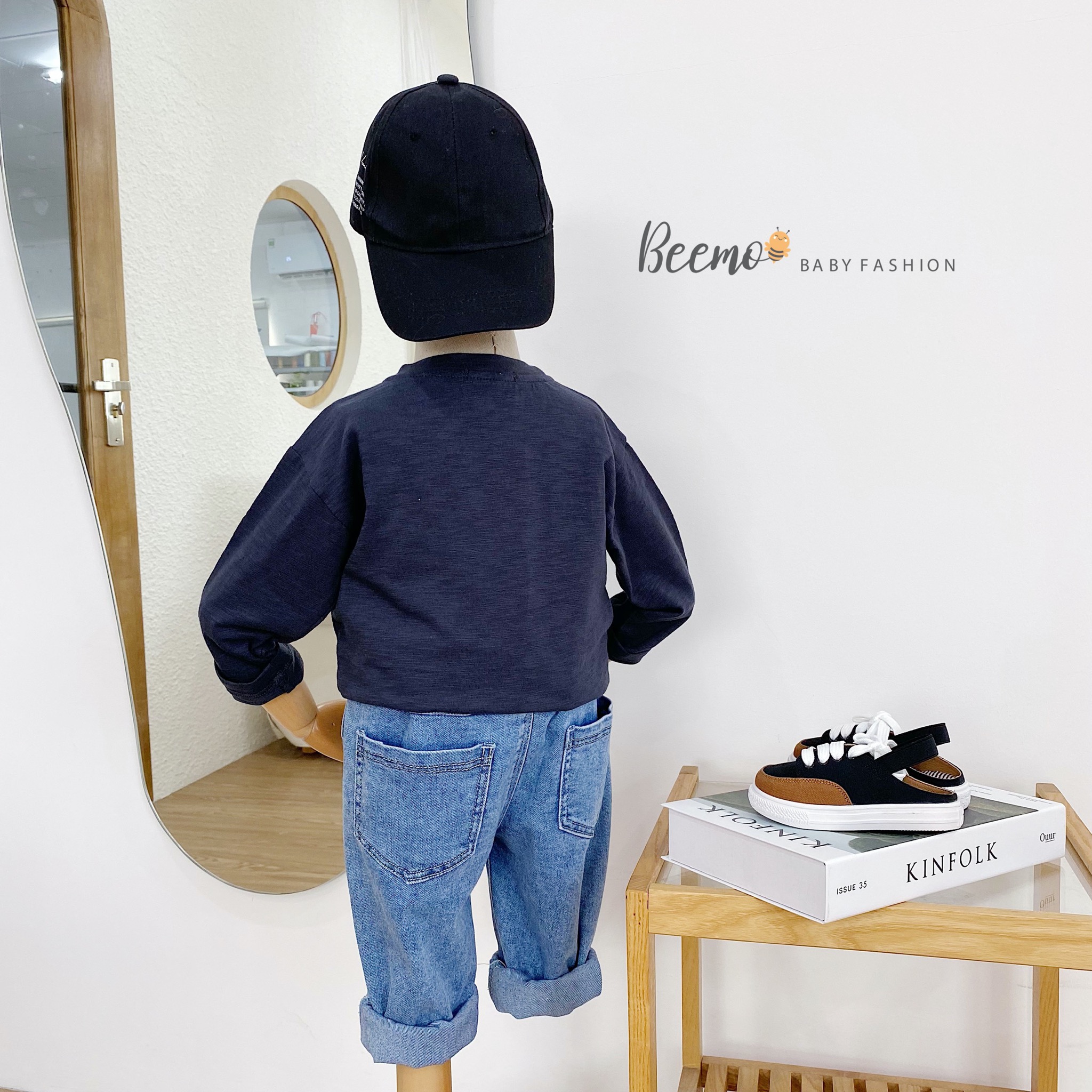 Áo cotton Beemo Mickey Mouse BT nhiều màu