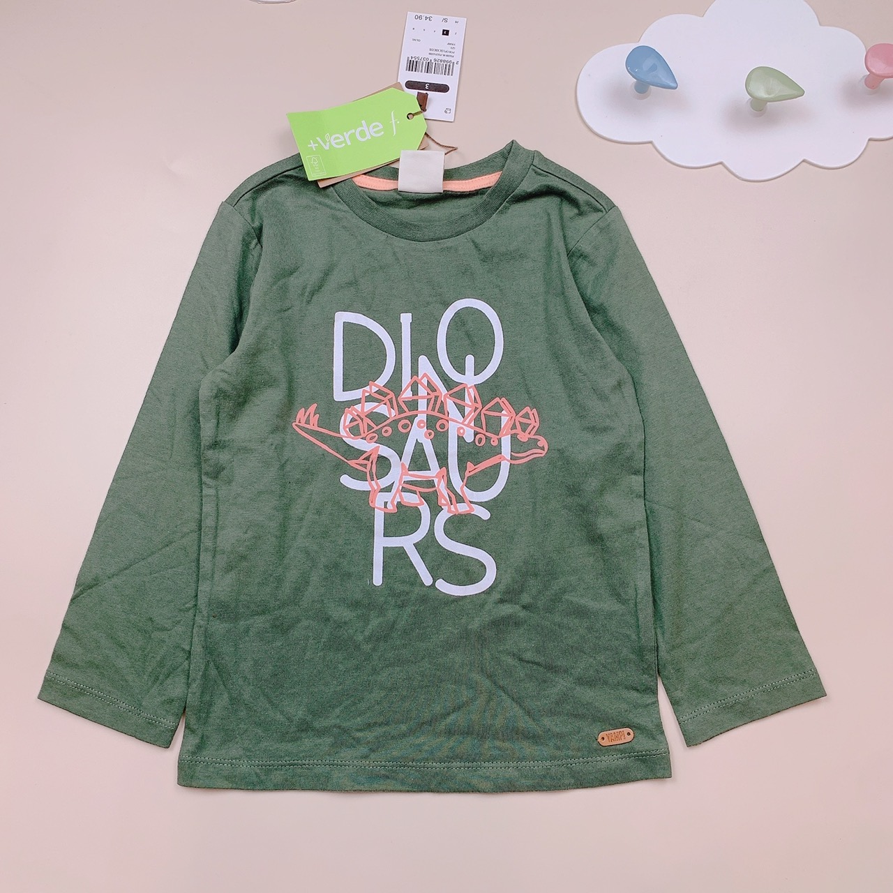 Áo cotton Yamp dư xịn nhiều màu BT 2-8y - Bảng màu 1