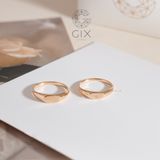  Nhẫn Cặp Đôi Signet Ring Độc Đáo Gix Jewel - GCR25050129 