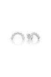  Bông tai nữ đẹp sang trọng vàng 18k bạc ý hạt tròn nhỏ trơn đơn giản Gixjewelry 