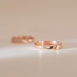  Nhẫn cưới vàng 14k vô cực đính kim cương đẹp Gixjewel - GCR25050018 