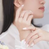  Mẫu nhẫn đính hôn đẹp bạc vàng 18k đính kim cương nhân tạo dưới 2 triệu Gixjewel 