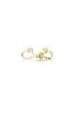  Bông tai vàng trắng bạc thật hình con thỏ dễ thương Gix Jewelry 