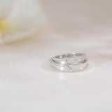  Nhẫn cưới vàng 18k Love Knot Gix - GCR25050055 