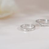  Nhẫn cưới vàng 18k Love Knot Gix - GCR25050055 