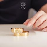  Nhẫn Cưới Vàng 14k Truyền Thống Đơn Giản Đẹp Gix - GCR25050134 