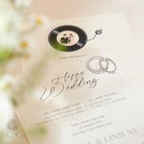  Nhẫn Cưới Vàng 610 Đẹp Đính Kim Cương Gix Jewel - GCR25050113 