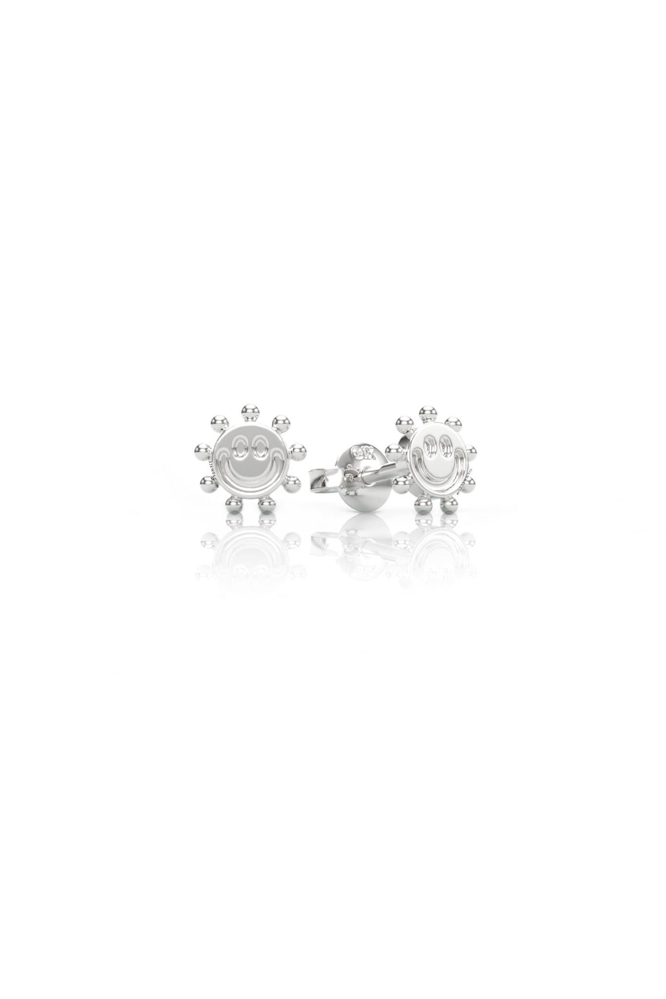  Bông tai nữ đẹp vàng 610 bạc 925 hình chú hề cao cấp giá rẻ Gix Jewel 