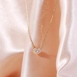  Dây chuyềh đính đá hình trái tim Gix Jewel 