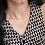  Dây chuyền theo tên vàng 18k bạc 925 đẹp cho nam nữ Gix Jewelry 