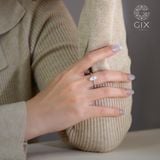  Mẫu Nhẫn Cầu Hôn Vàng Trắng 10k Đẹp Giá Rẻ Đính Hột Xoàn Gix Jewelry 
