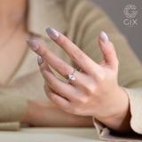  Mẫu Nhẫn Cầu Hôn Vàng Trắng 10k Đẹp Giá Rẻ Đính Hột Xoàn Gix Jewelry 