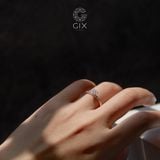  Nhẫn kim cương cầu hôn đẹp vàng 18k bạc s925 - Shine Bright | Gix Jewel 