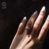  Nhẫn kim cương cầu hôn đẹp vàng 18k bạc s925 - Shine Bright | Gix Jewel 