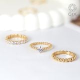  Nhẫn Cầu Hôn Dưới 5 Triệu Vàng Trắng Đẹp Giá Rẻ Kim Cương Moissanite Gix Jewel 