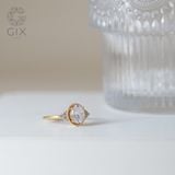  Nhẫn Cầu Hôn 10K Đẹp Giá Rẻ Đính Kim Cương Tự Nhiên Dưới 10 triệu Gix 