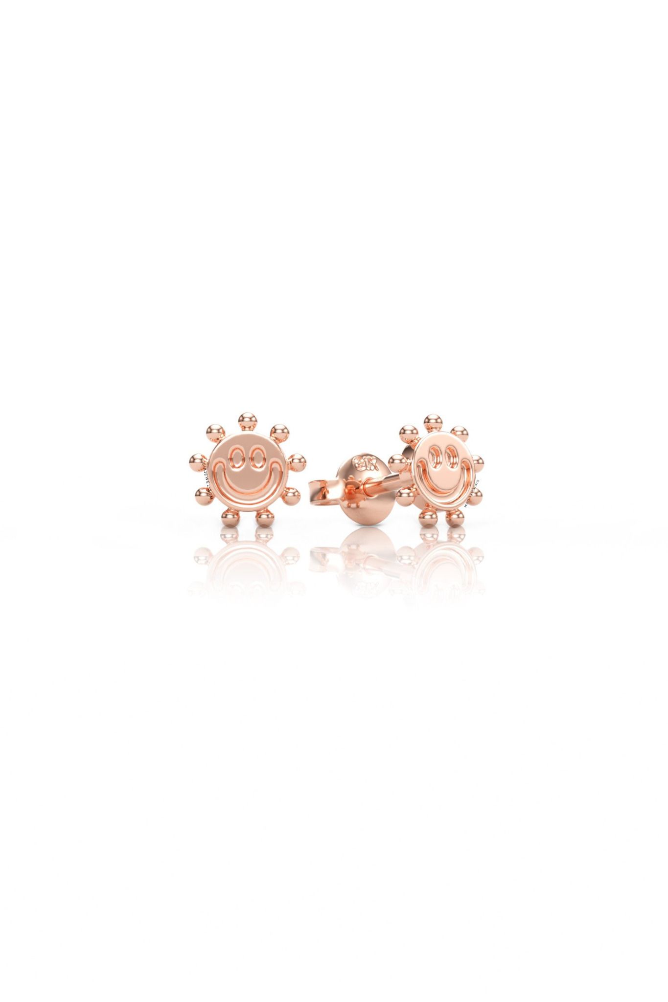  Bông tai nữ đẹp vàng 610 bạc 925 hình chú hề cao cấp giá rẻ Gix Jewel 