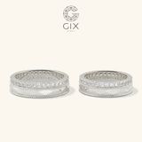  Nhẫn Cặp Bạc Đẹp Mới Nhất Gix Jewel - GCR25050044 