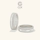  Nhẫn Cưới Vàng 10k Đẹp Mới Nhất Gix Jewel - GCR25050044 