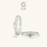  Nhẫn Đôi Bạc Đẹp Lạ Gix Jewel - GCR25050040 