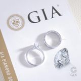  Nhẫn cưới ghép đôi đơn giản vàng 18k siêu đẹp diamond Gix Jewel 
