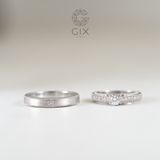  Nhẫn Cặp Eternity Bạc Đẹp Gix Jewelry - GCR25050114 