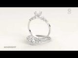  Nhẫn Cầu Hôn Vàng 18K Đính Kim Cương Siêu Đẹp Gix Jewel 