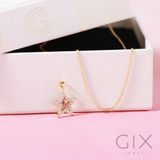  Mặt dây chuyền bạc đính đá hình ngôi sao Gix Jewel 