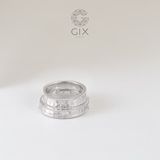  Nhẫn Cặp Vát Nhám Trơn Đẹp Mới Nhất Gix - GCR25050133 