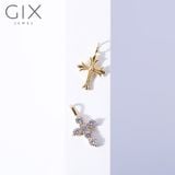  Mặt dây chuyền bạc hình thánh giá đính đá giá sốc Gix Jewel 