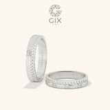  Nhẫn cưới kiểu mới 14k hình vương miện đính đá Gix Jewel - GCR25050117 