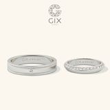  Nhẫn Cặp Eternity Đẹp Kiểu Mới Gix Jewel - GCR25050020 