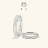  Nhẫn Cặp Eternity Đẹp Kiểu Mới Gix Jewel - GCR25050020 
