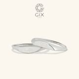  Nhẫn cưới vàng 14k signet ring độc đáo khắc chữ - GCR25050083 
