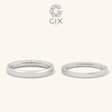  Nhẫn cưới kim cương vàng 18k Destiny Love | Gix Jewel 