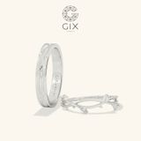  Nhẫn Cưới Vàng 14K Verdelle - GCR25050001 | Gix Jewel 