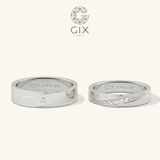  Nhẫn Cặp Vireon Khắc Vân Tay | GCR25050002 