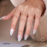  Nhẫn cầu hôn vàng 18k đẹp đơn giản bạc s925 đính kim cương cao cấp Gix Jewel 