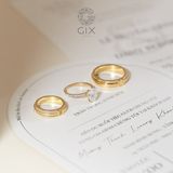  Nhẫn cặp đẹp bạc s925 đính đá cao cấp Gix Jewel - GCR25050105 